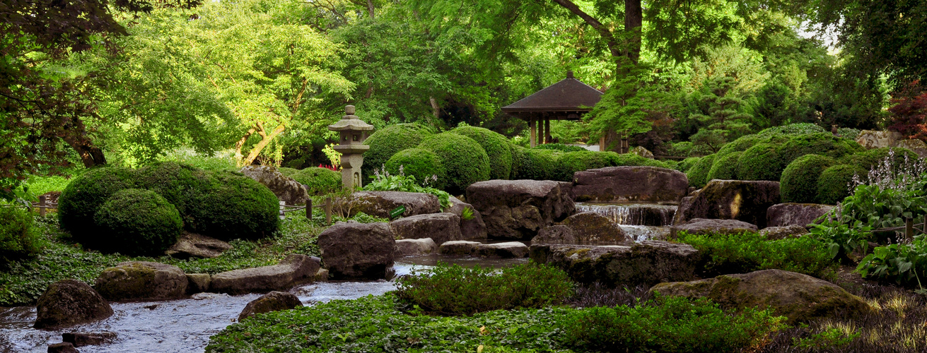 Japanischer Garten Augsburg im Juli 2013 Foto & Bild
