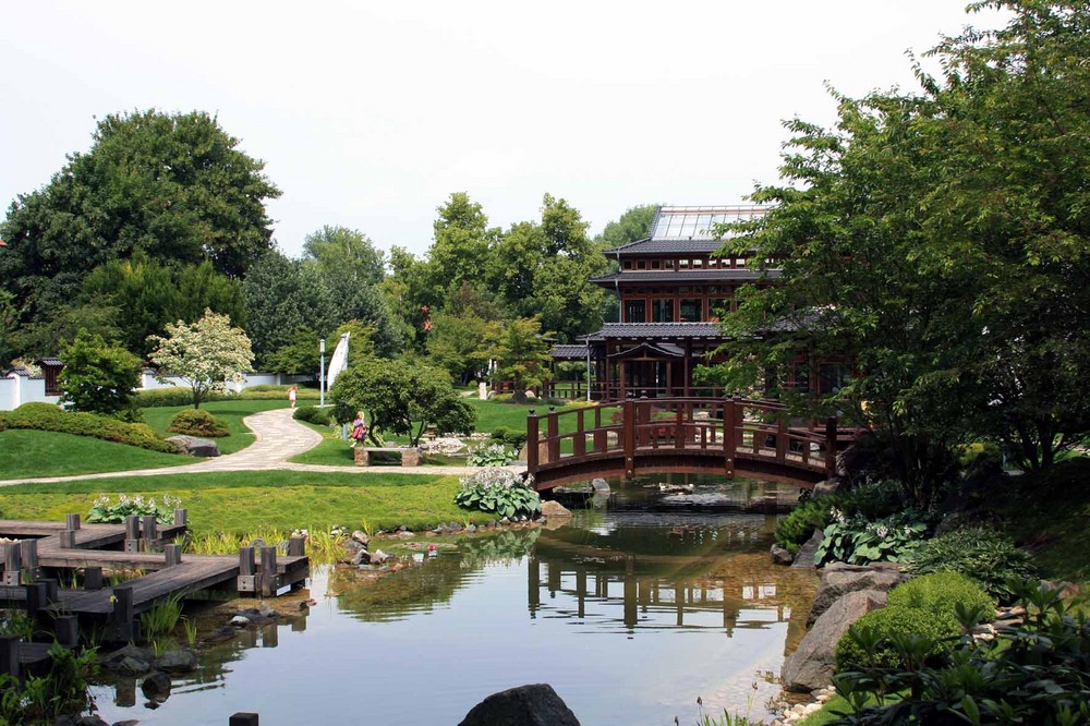 Japanischer Garten Bad Langensalza Foto &amp; Bild