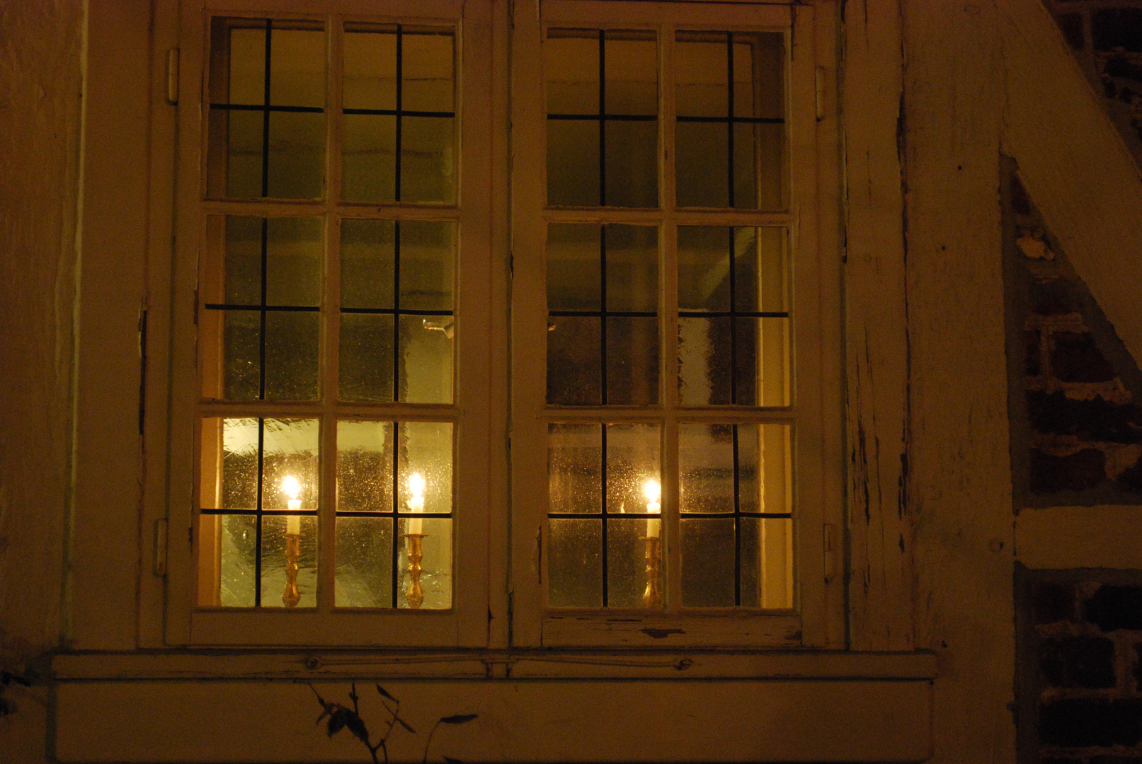 Kerzen im Fenster Foto &amp; Bild lampen und leuchten