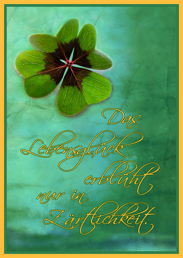 Kleeblatt die Dritte Foto &amp; Bild fotomontage, composing , composings