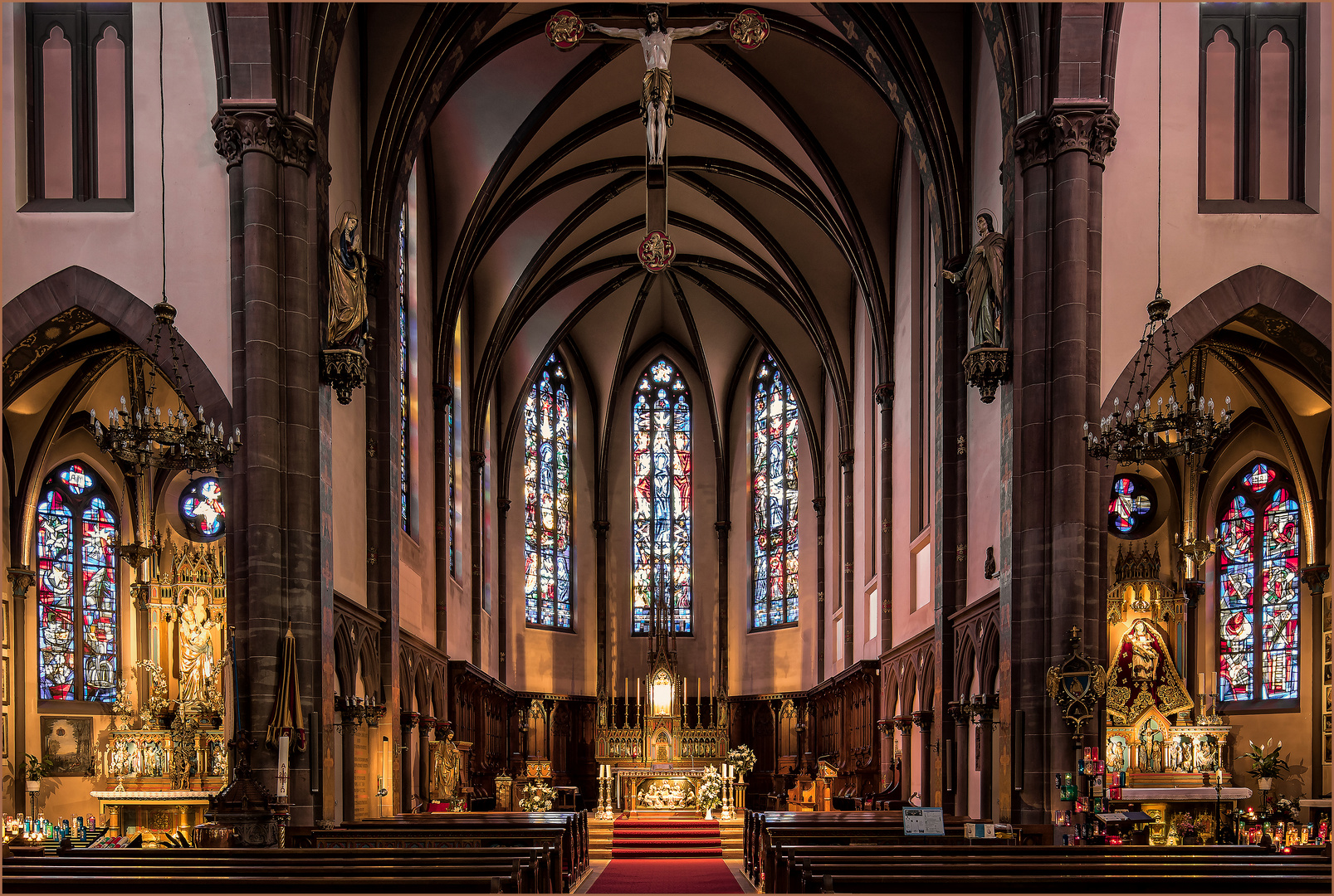 KLOSTER MARIENTHAL ELSASS. Foto & Bild kirchen, elsass