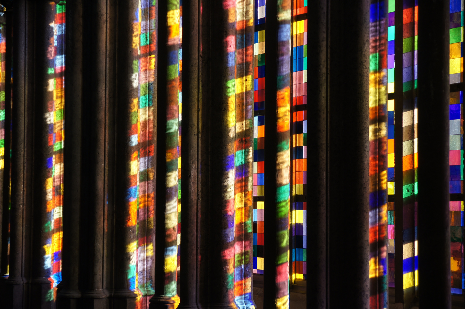 Kölner Dom / RichterFenster Foto &amp; Bild kunstfotografie