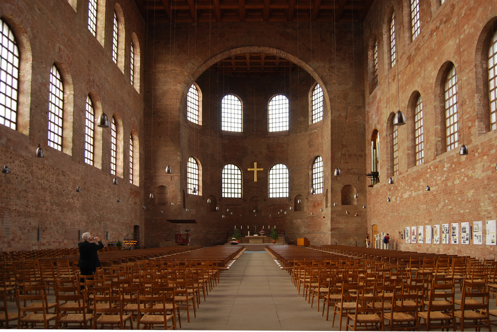 konstantinbasilika trier *** Foto & Bild architektur, sakralbauten