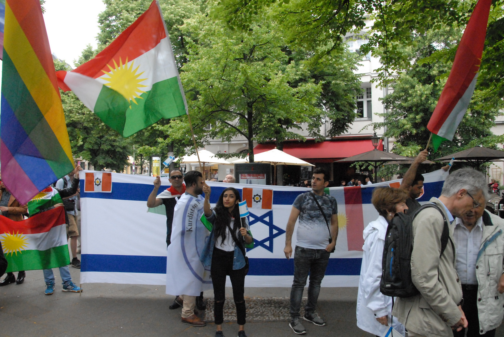 Kurden für Israel Foto & Bild world, berlin, europe Bilder auf