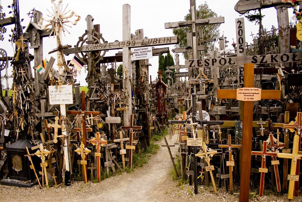 La Collina delle Croci Foto Immagini europe, baltic states