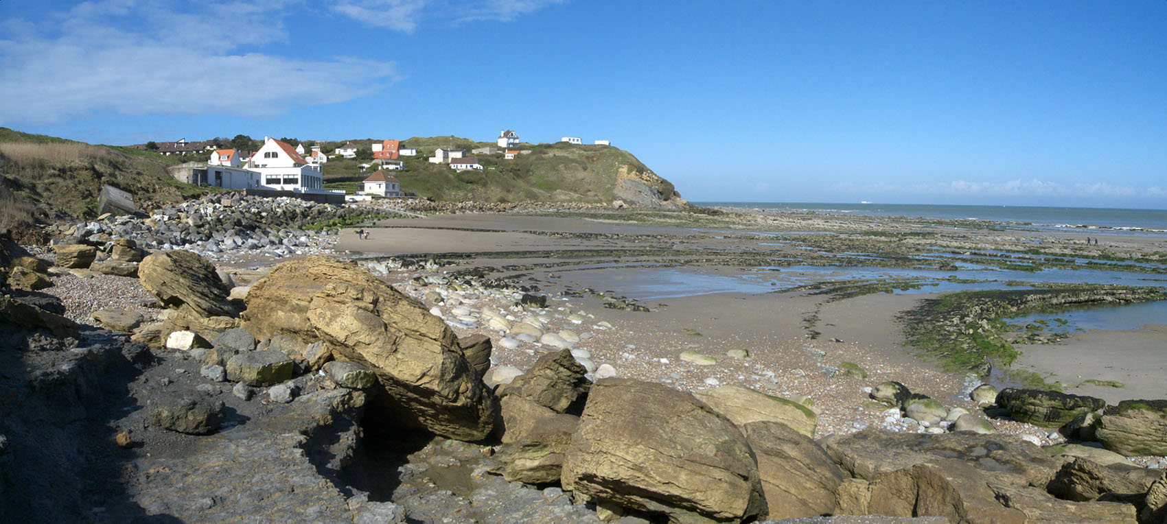 Le cap GrisNez à marée basse photo et image paysages, mers et océans