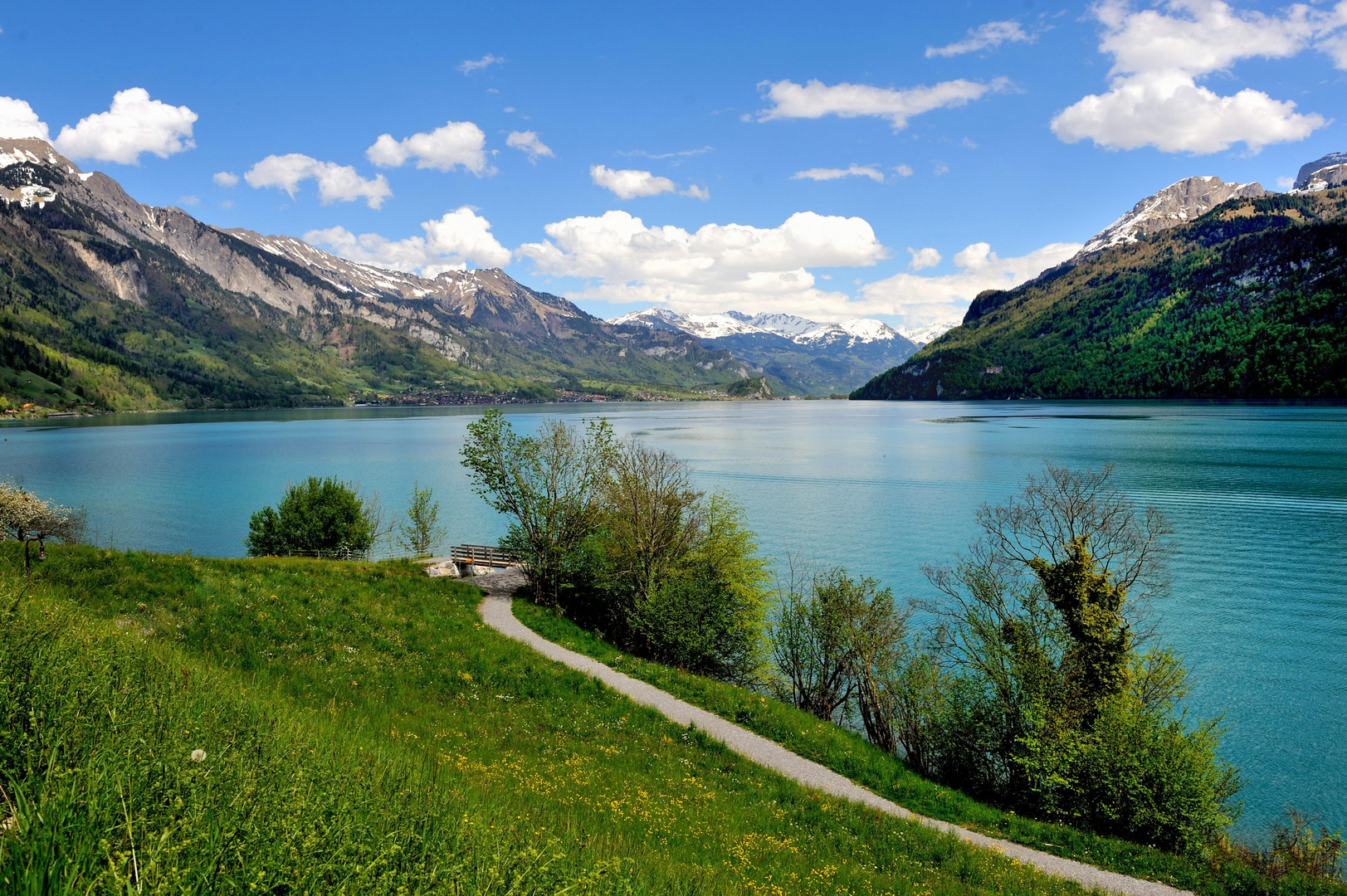 Le lac de Brienz photo et image paysages, lacs, rivières, cascades