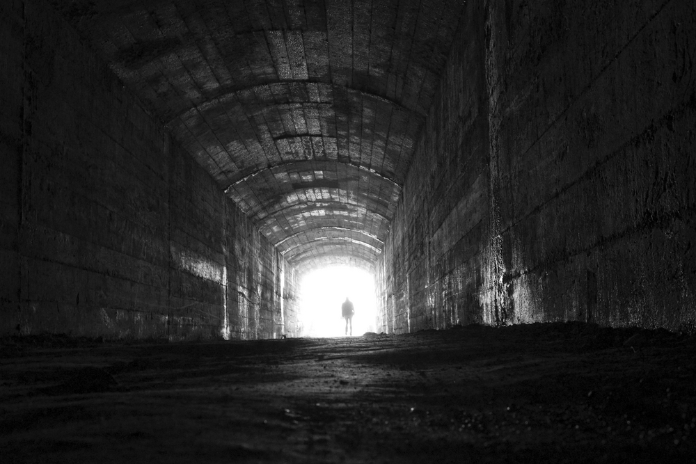 Licht am Ende des Tunnels... Foto & Bild architektur, tunnel tunell, motive Bilder auf