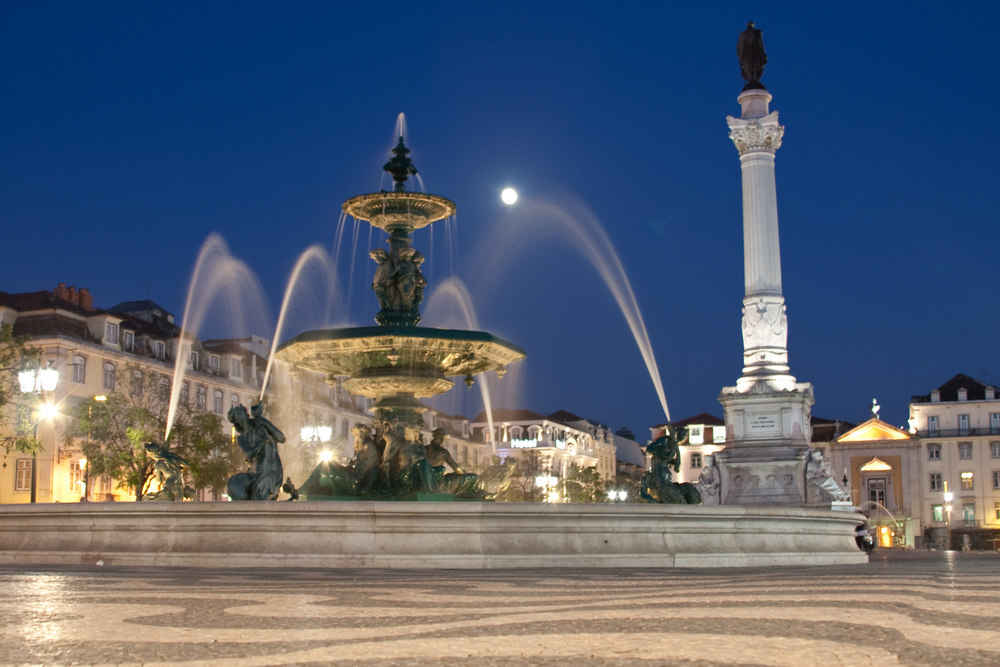 Lissabon Bei Nacht Lissabon Bei Nacht