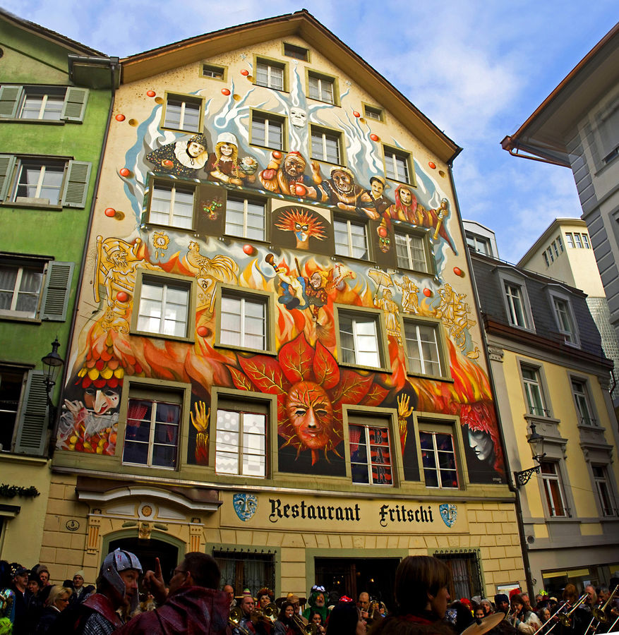 Luzern Restaurant Fritschi Foto & Bild architektur, architektonische