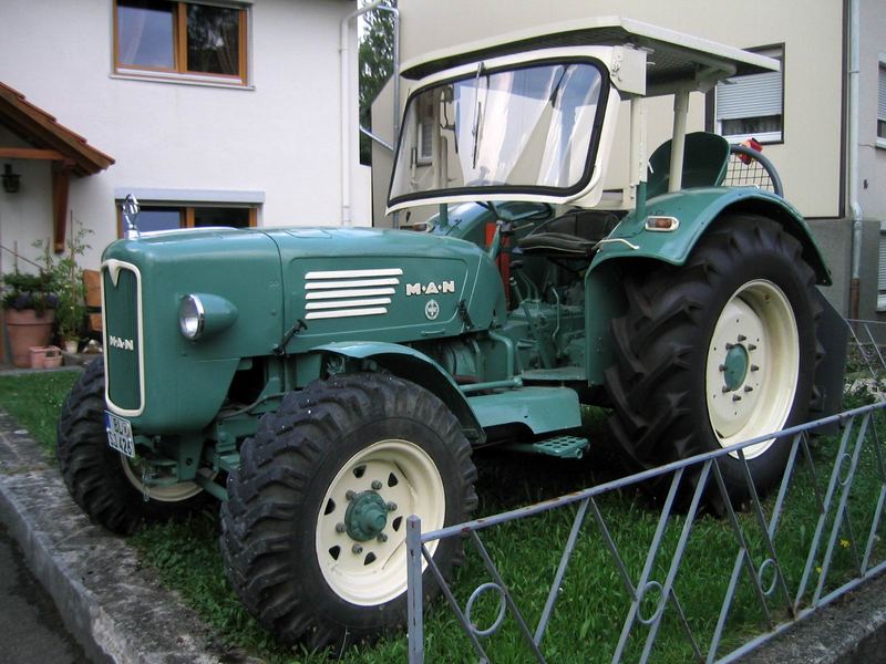 MAN "Allrad" Foto & Bild industrie und technik, traktoren