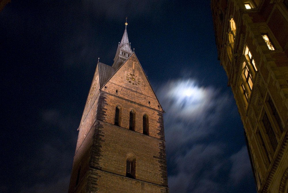 Marktkirche Hannover Foto & Bild architektur, architektur bei nacht