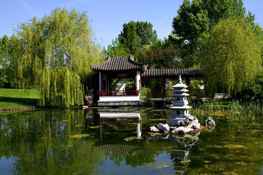 marzahn, gärten der welt, chinesischer garten Foto & Bild deutschland