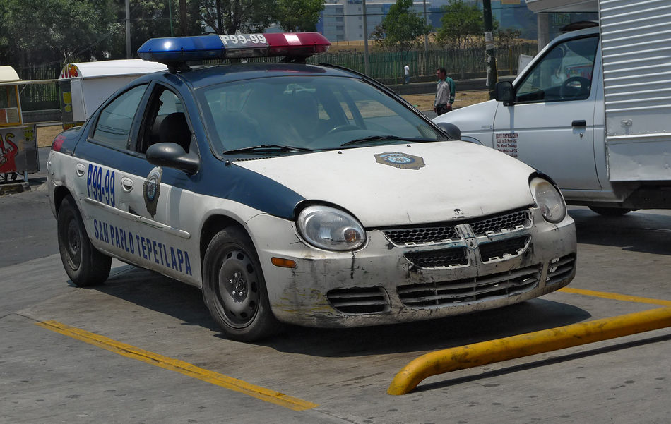 Mexican Police Car 1/3 Foto & Bild north america, mexico, mexiko