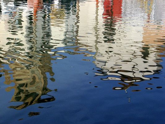 Mostra online di Maureen Ross "Chioggia allo specchio" - 7. Chiesa e Torre Sant'Andrea