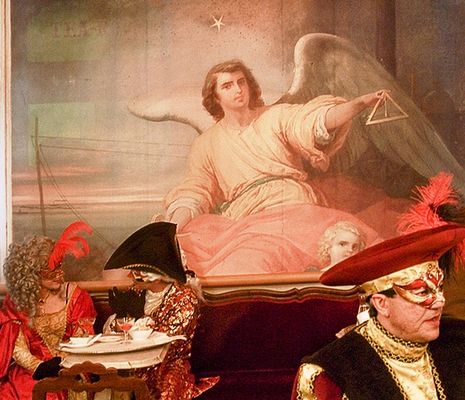 Mostra online di Stefano Spedicato "Graffiti intorno a noi" - 2. L'angelo protettore