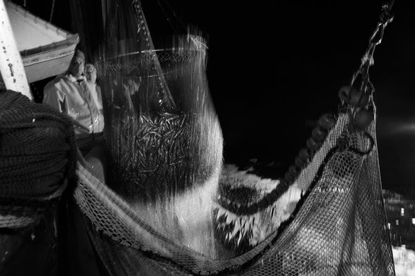 Mostra online di Uta Theile "L'arte della pesca nelle Cinque Terre" - 5. Il salaio