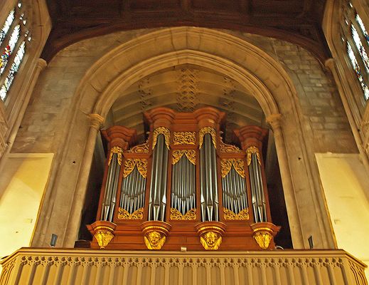 Orgue de l’Eglise Sainte-Marie la Grande -- Cambridge -- Orgel von der Kirche St Mary the Great