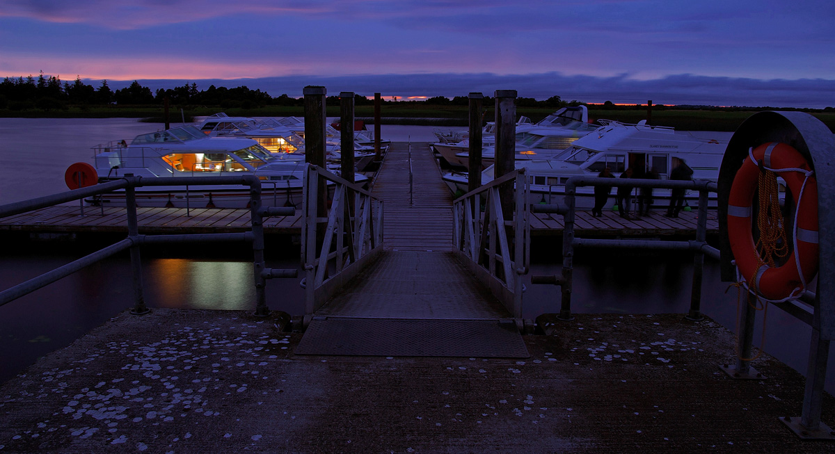 Overnight mooring Shannon (Irland) Foto & Bild schiffe und seewege