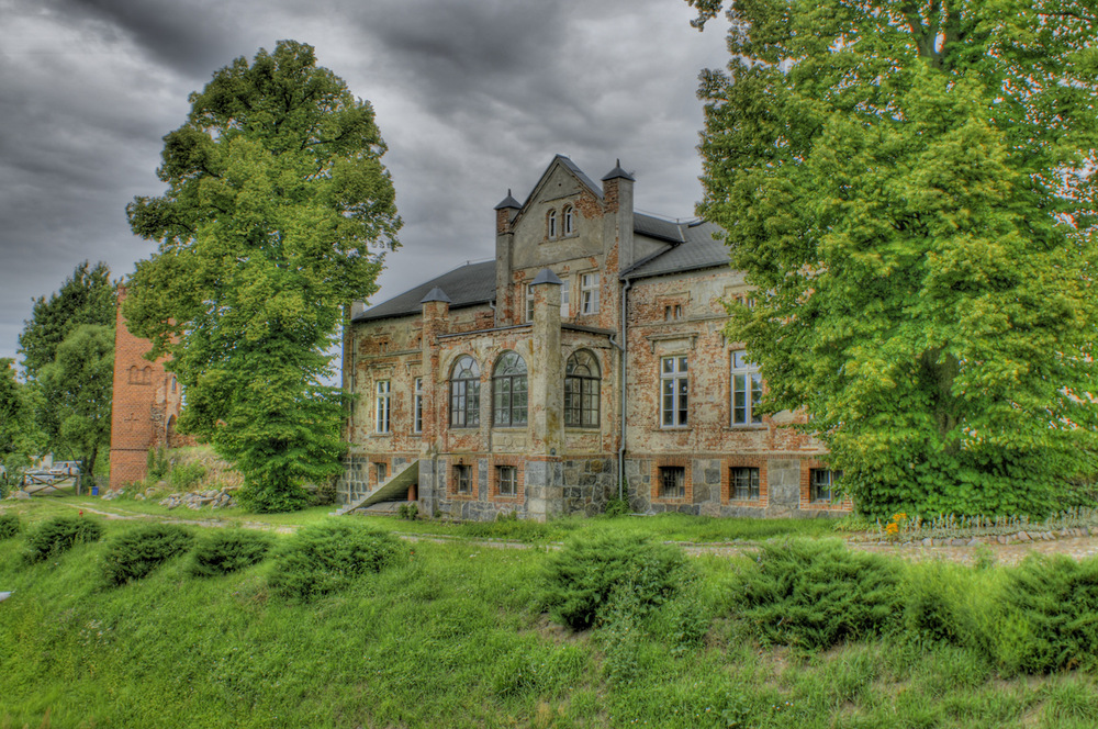 Polen - Kaschubei - Zamek Kiszewski Foto & Bild | architektur