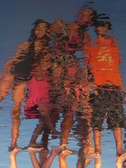 reflejos en la orilla,mi familia