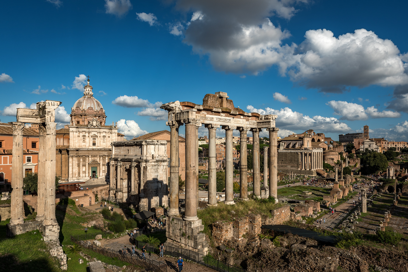 Rom Forum Romanum Foto & Bild italy, world, wolken Bilder auf