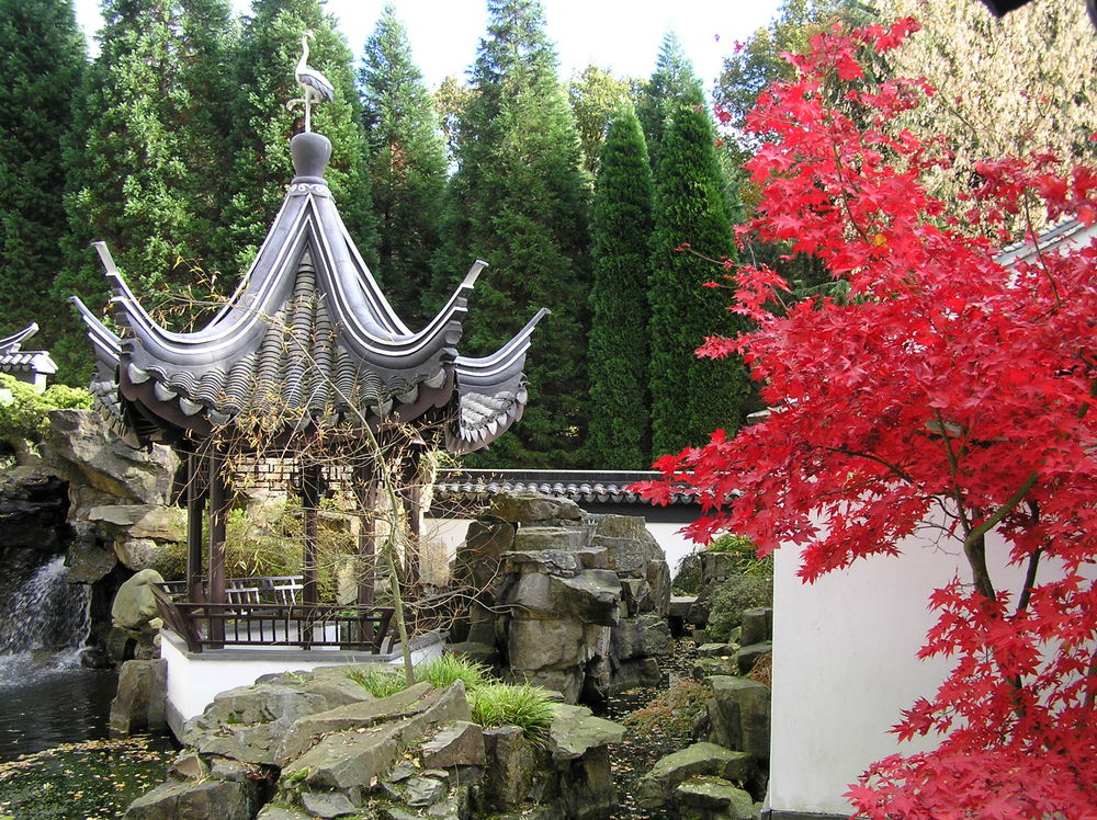 RUB Chinesischer Garten Foto & Bild landschaft, garten