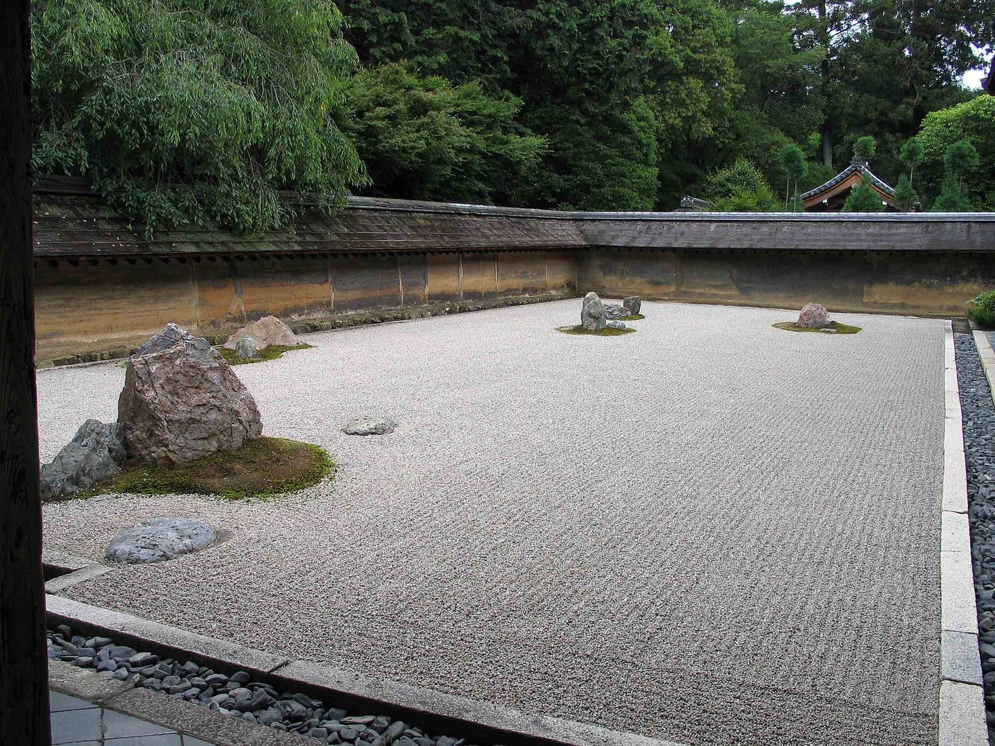 RyoanJi Japanischer ZenGarten bei Kyoto Foto & Bild asia, japan
