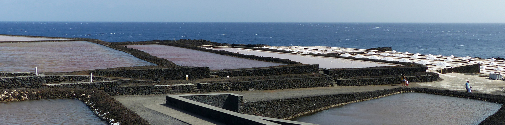 Salinas de Fuencaliente - von den Verdunstungsbecken bis zu den Kristallisationsbecken...