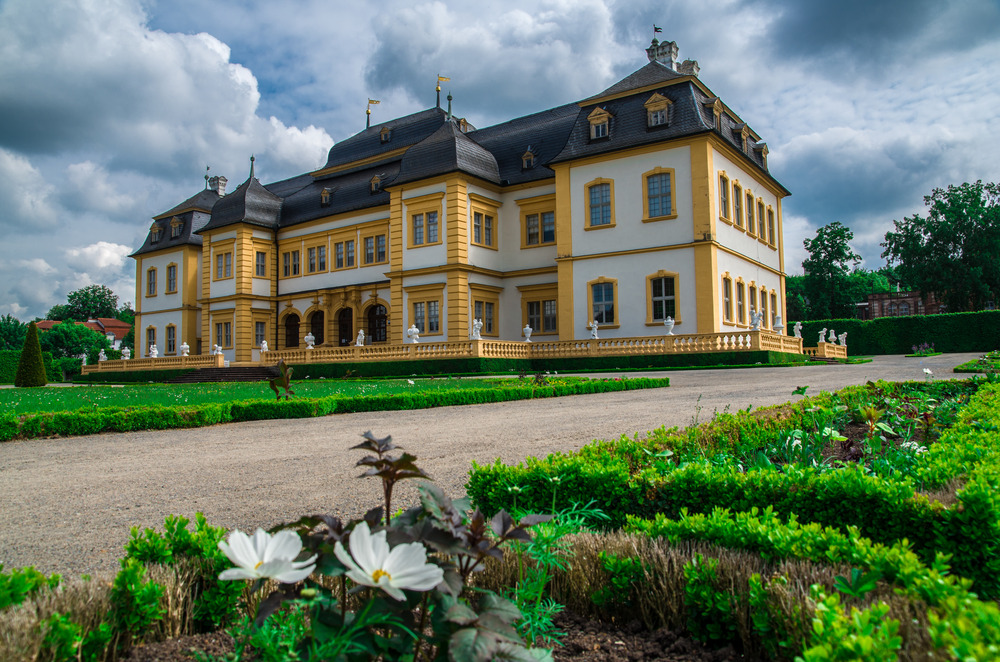 >> Schloss Veitshöchheim / Garten Foto & Bild architektur, schlösser