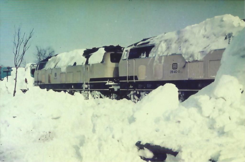 Schneekatastrophe Schleswig Holstein 1978/79 Foto &amp; Bild winter
