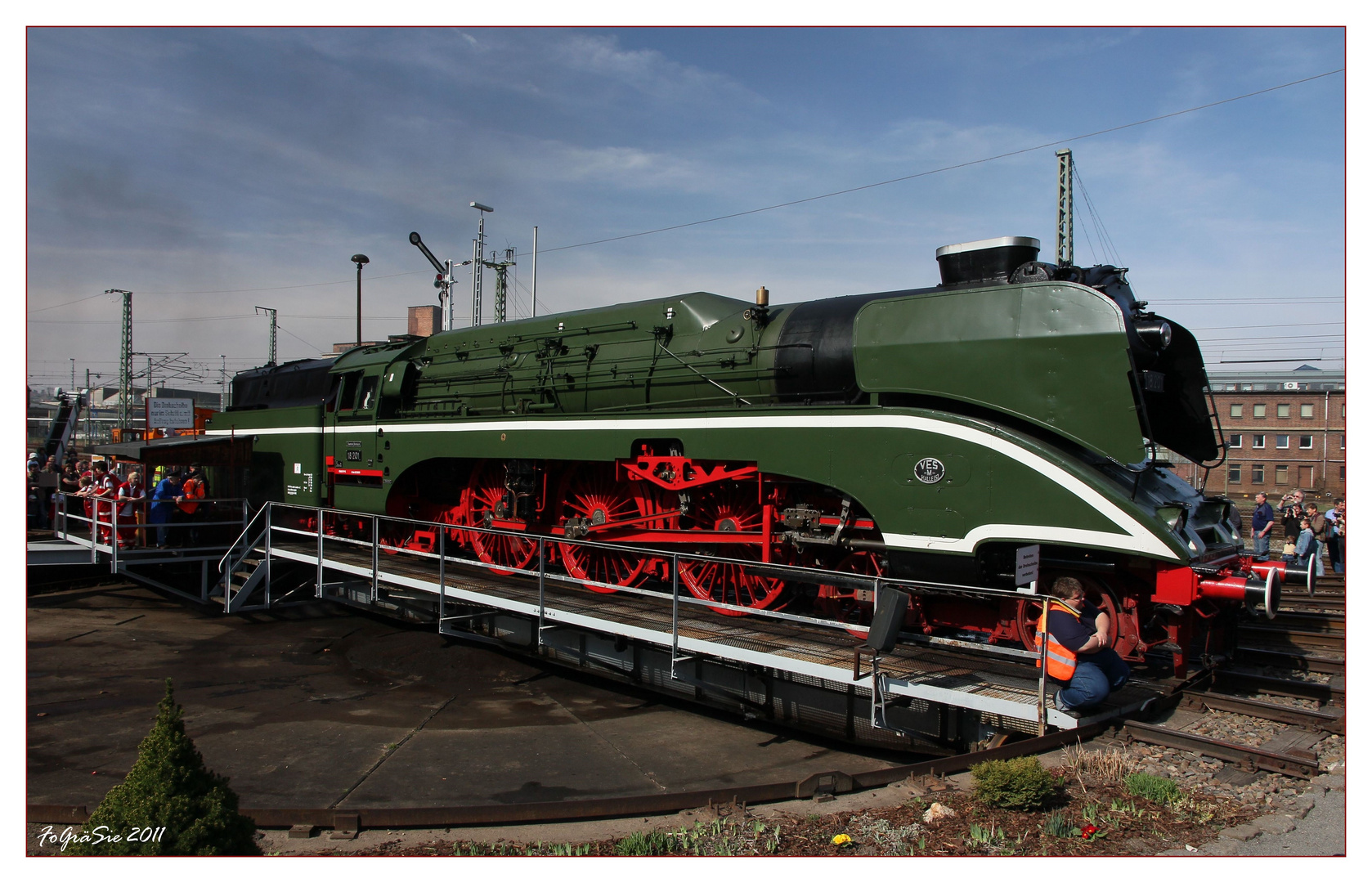 Schnellste betriebsfähige Dampflok der Welt Foto & Bild dampf, diesel und eloks