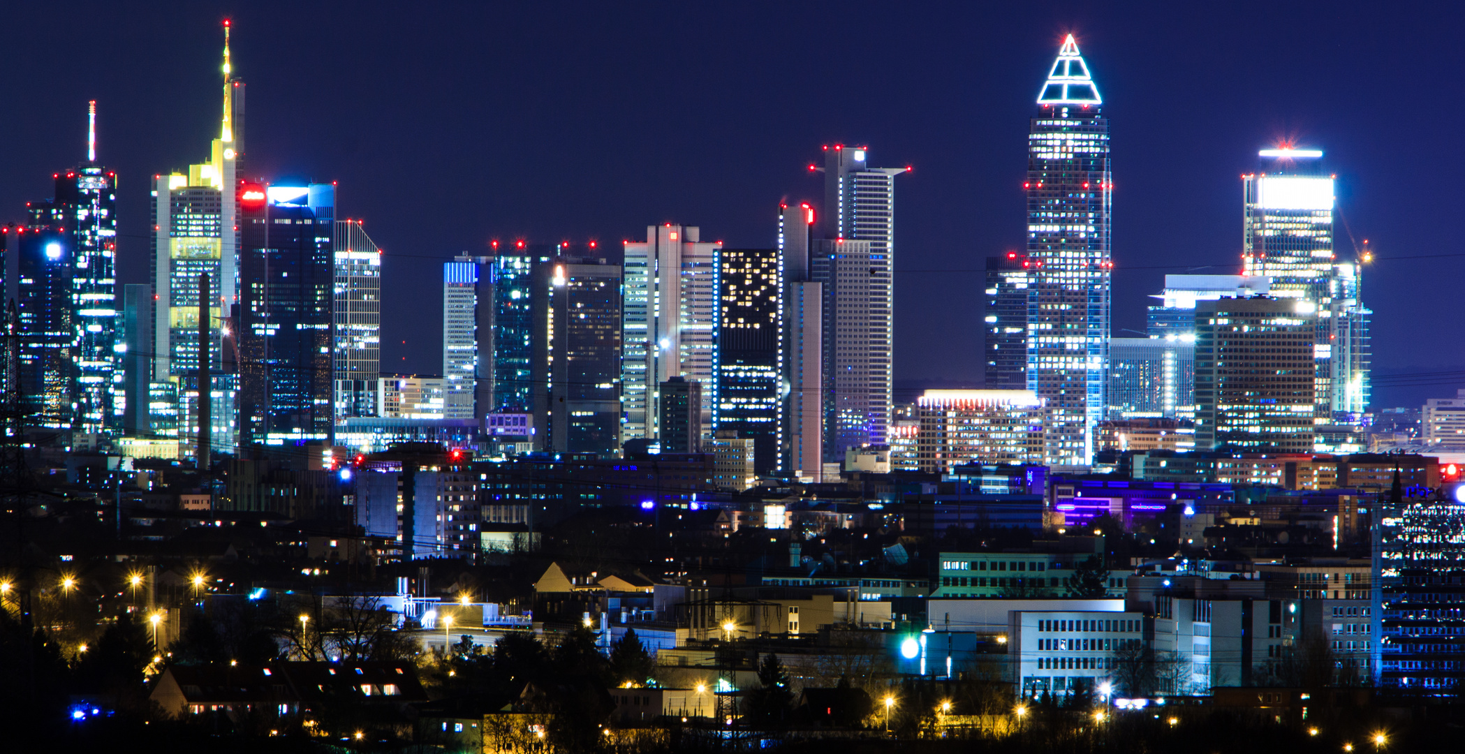 Skyline Von Frankfurt Skyline Von Frankfurt