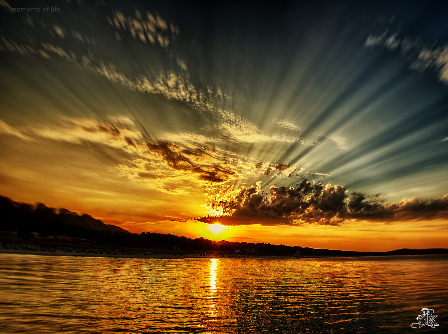Sonnenuntergang an der Ostsee Foto & Bild sonnenuntergänge, himmel