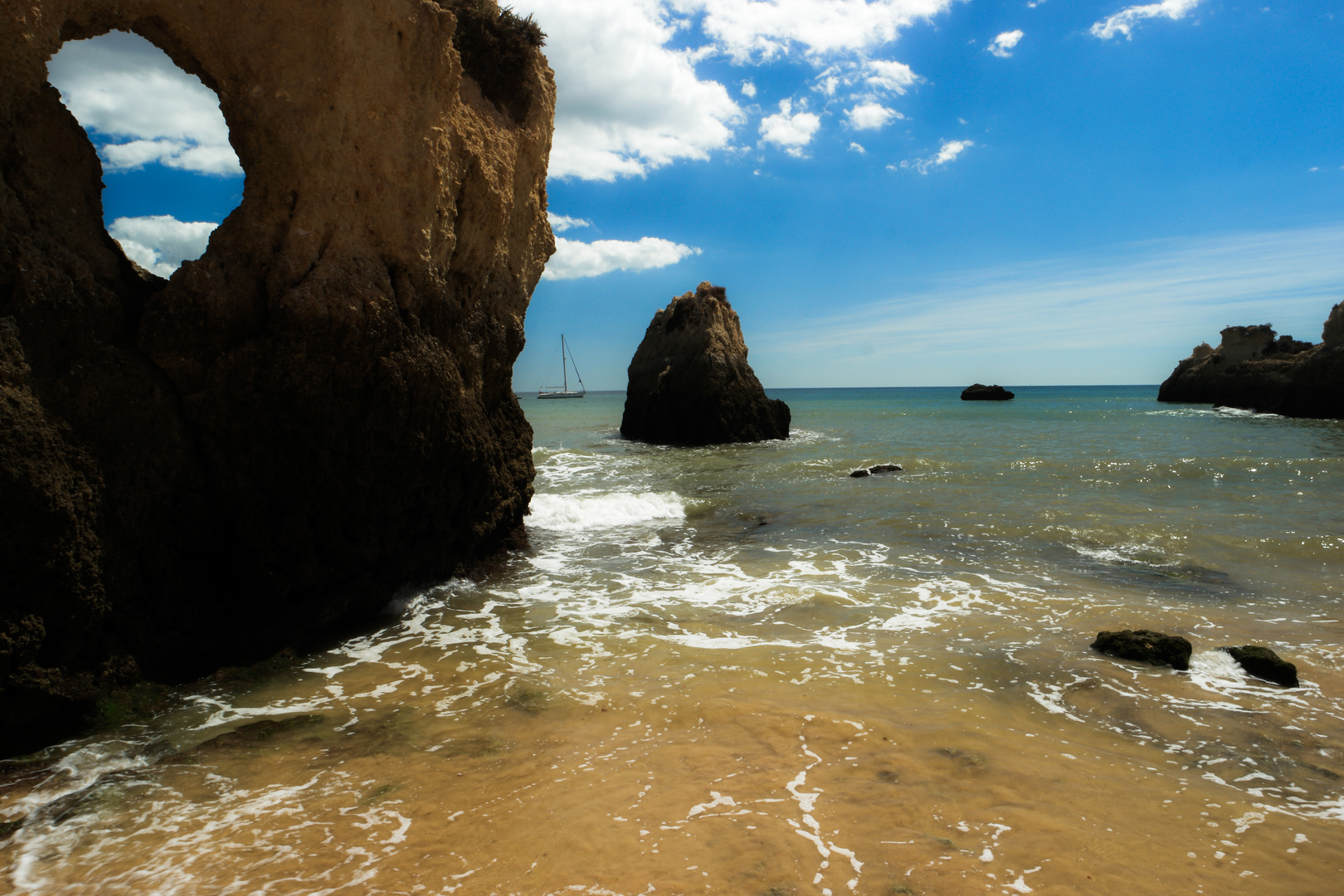 Strand bei Faro Foto & Bild landschaft, meer & strand, portugal