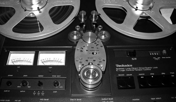 Technics RS 1500 Bandmaschine - HighEnd Sound Recording 1983 - DM 3300,- - My private studio - VIII