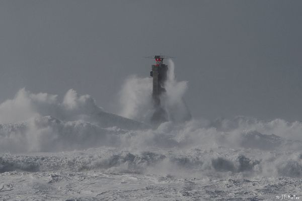 The Lighthouse of Nividic is one of three major lightouses on Ouessant in Brittany. The others are t