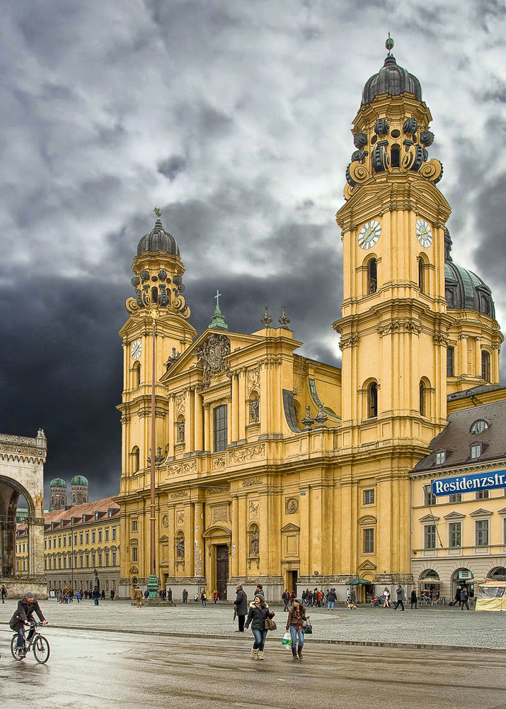 Theatinerkirche in München Foto & Bild deutschland, europe, bayern