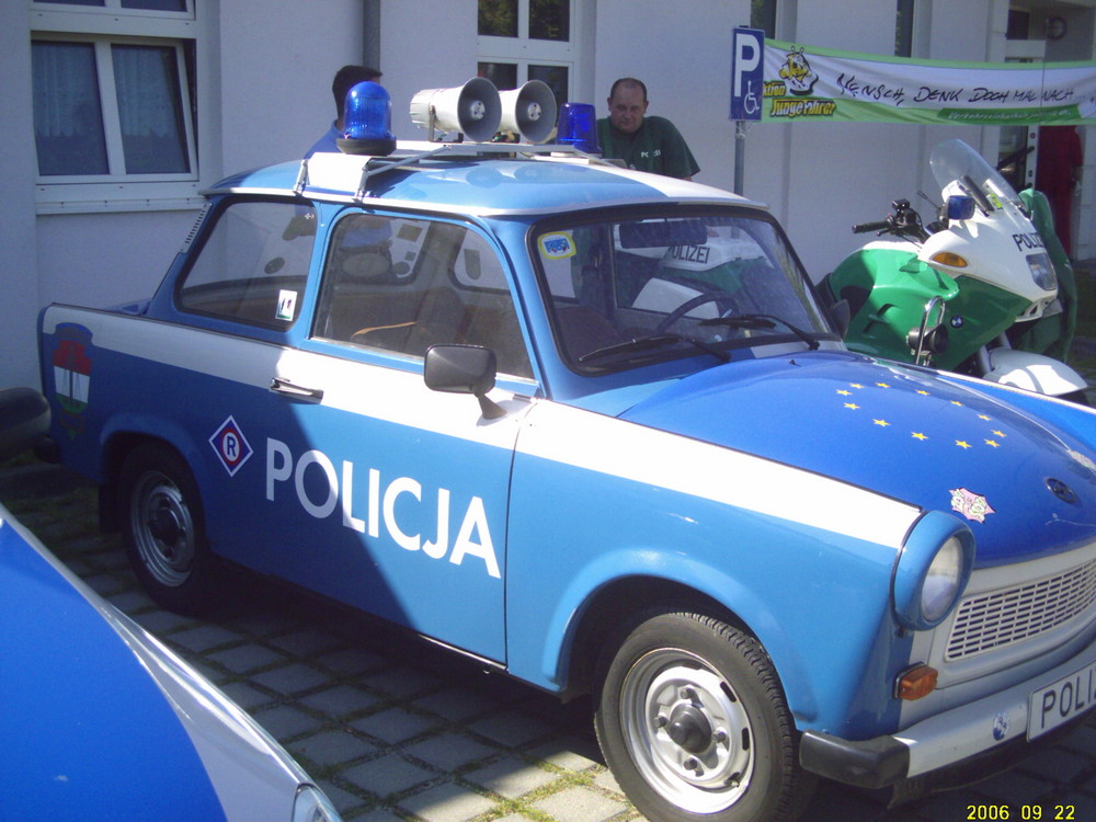 Trabant was für ein Polizeiauto Foto & Bild | autos ...