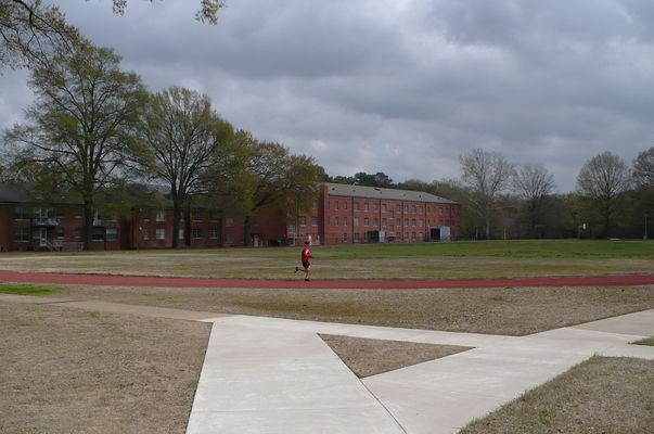 University of Memphis Campus Field - About to rain but the COLORS were amazing then