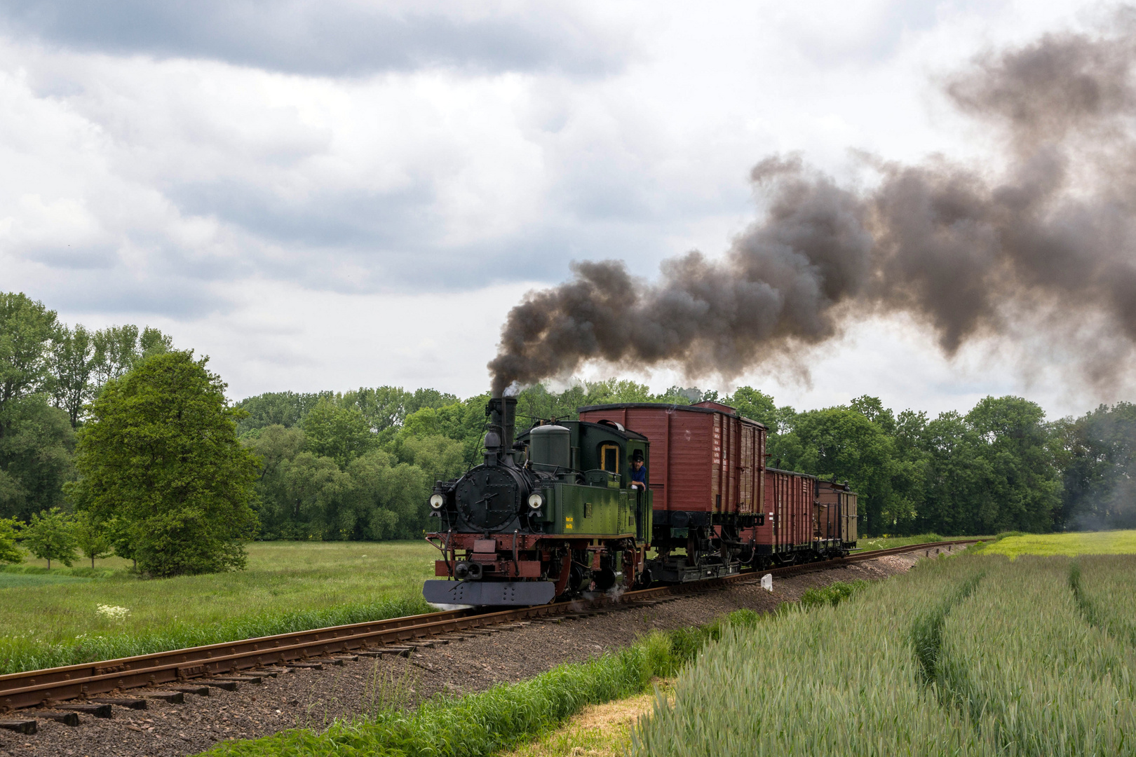 Unterwegs mit der Königlich Sächsische Staatseisenbahn Foto & Bild