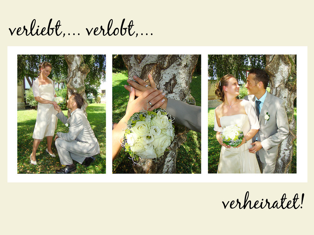 Verliebt, Verlobt, Verheiratet