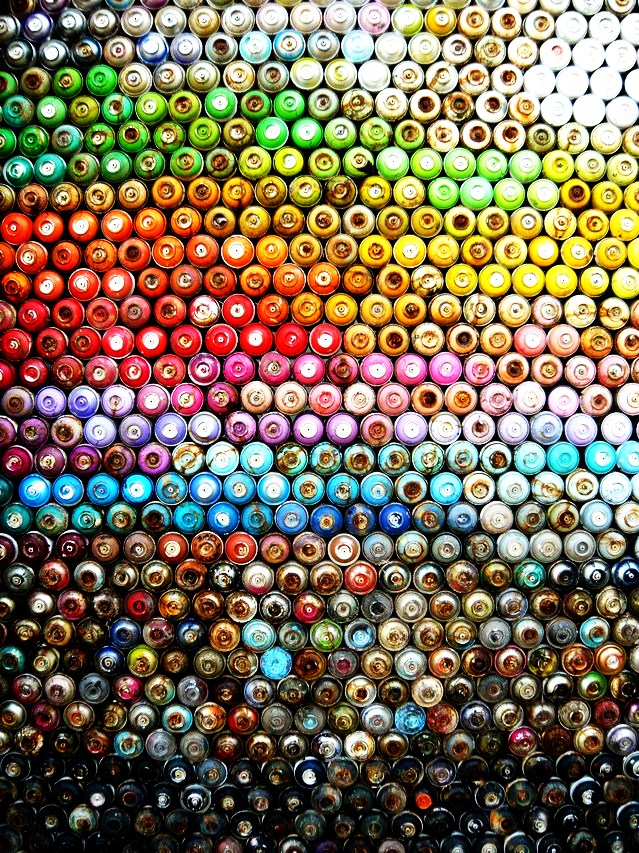 Viele Bunte Farben Viele Bunte Farben