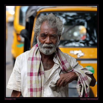 Waiting For Passengers, Chennai Railway Station, Chennai, Tamil Nadu / IN