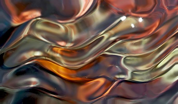 Wasser- und Gefühlsbewegungen: Seelenbilder. - Les couleurs expriment des sentiments...