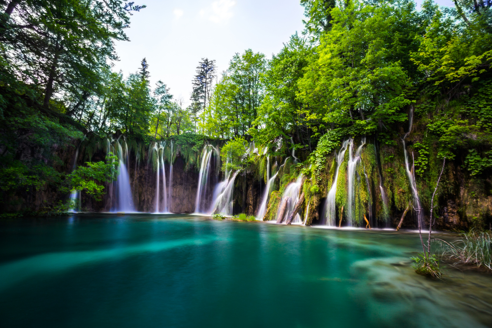 Wasserfall Nationalpark Plitvicer Seen, Kroatien Foto & Bild