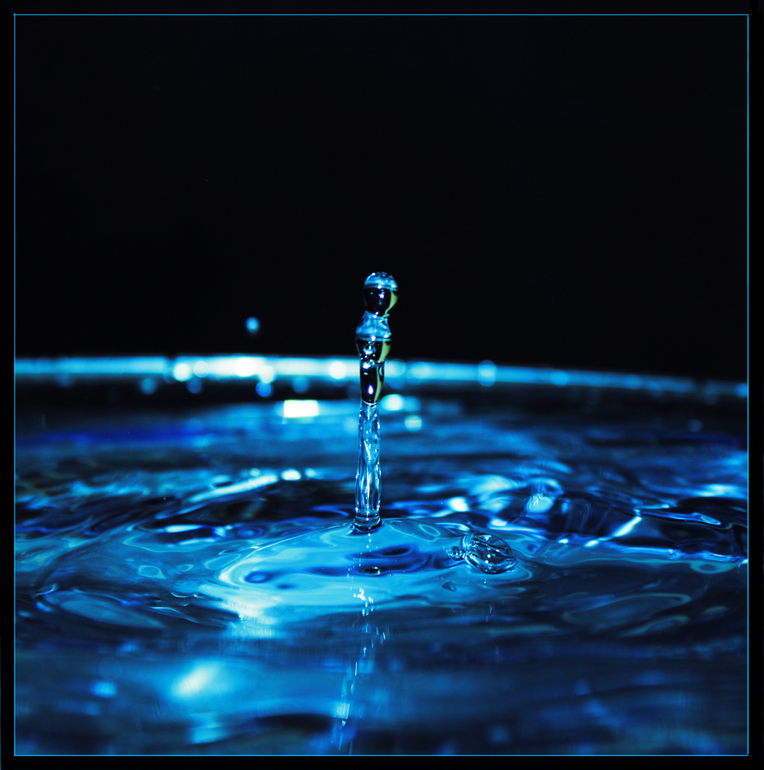 Wassertropfen Foto & Bild | experimente, wasser, tropfen Bilder auf