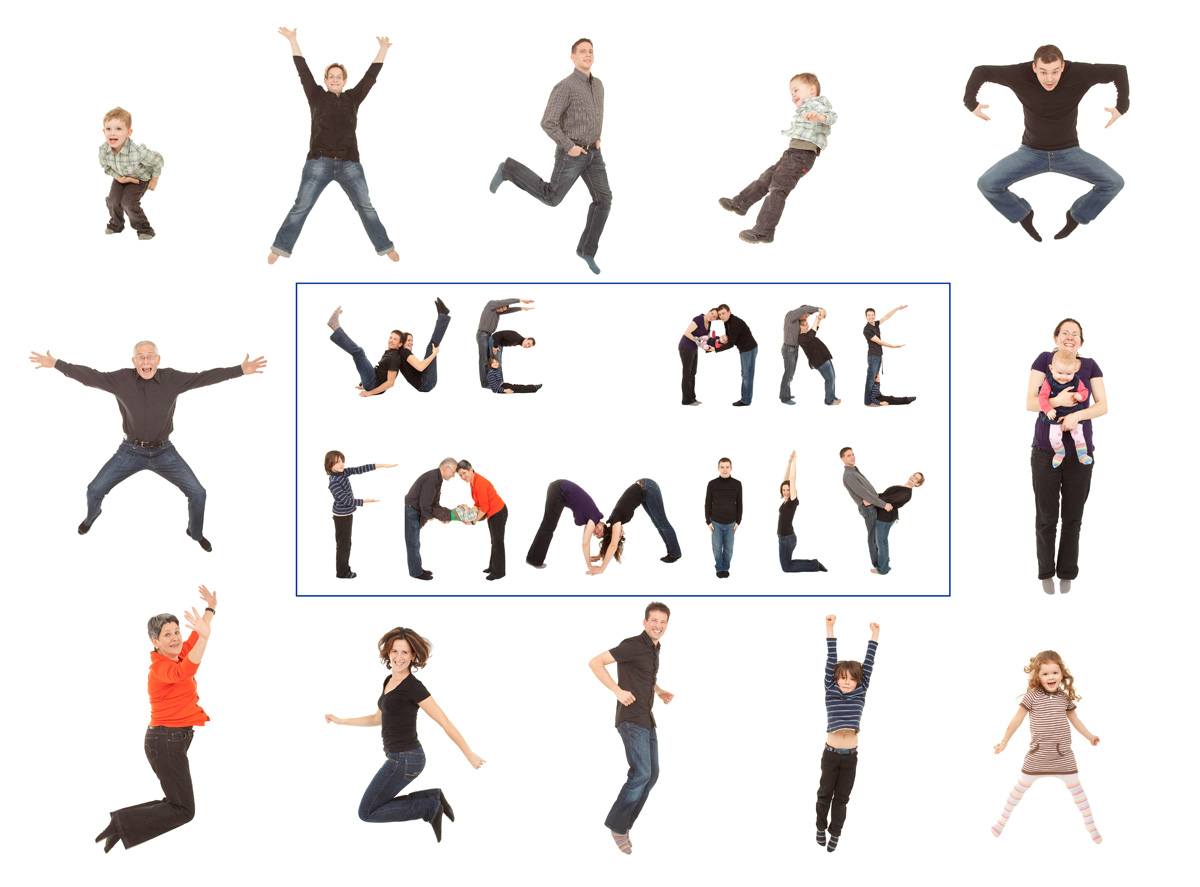 We are family Foto &amp; Bild erwachsene, mehrere menschen, generationen