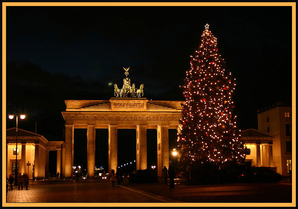 Weihnachten in Berlin Foto & Bild architektur, architektur bei nacht