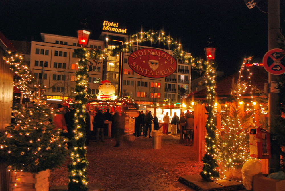 Weihnachtsmarkt HHSt.Pauli Foto & Bild gratulation und feiertage